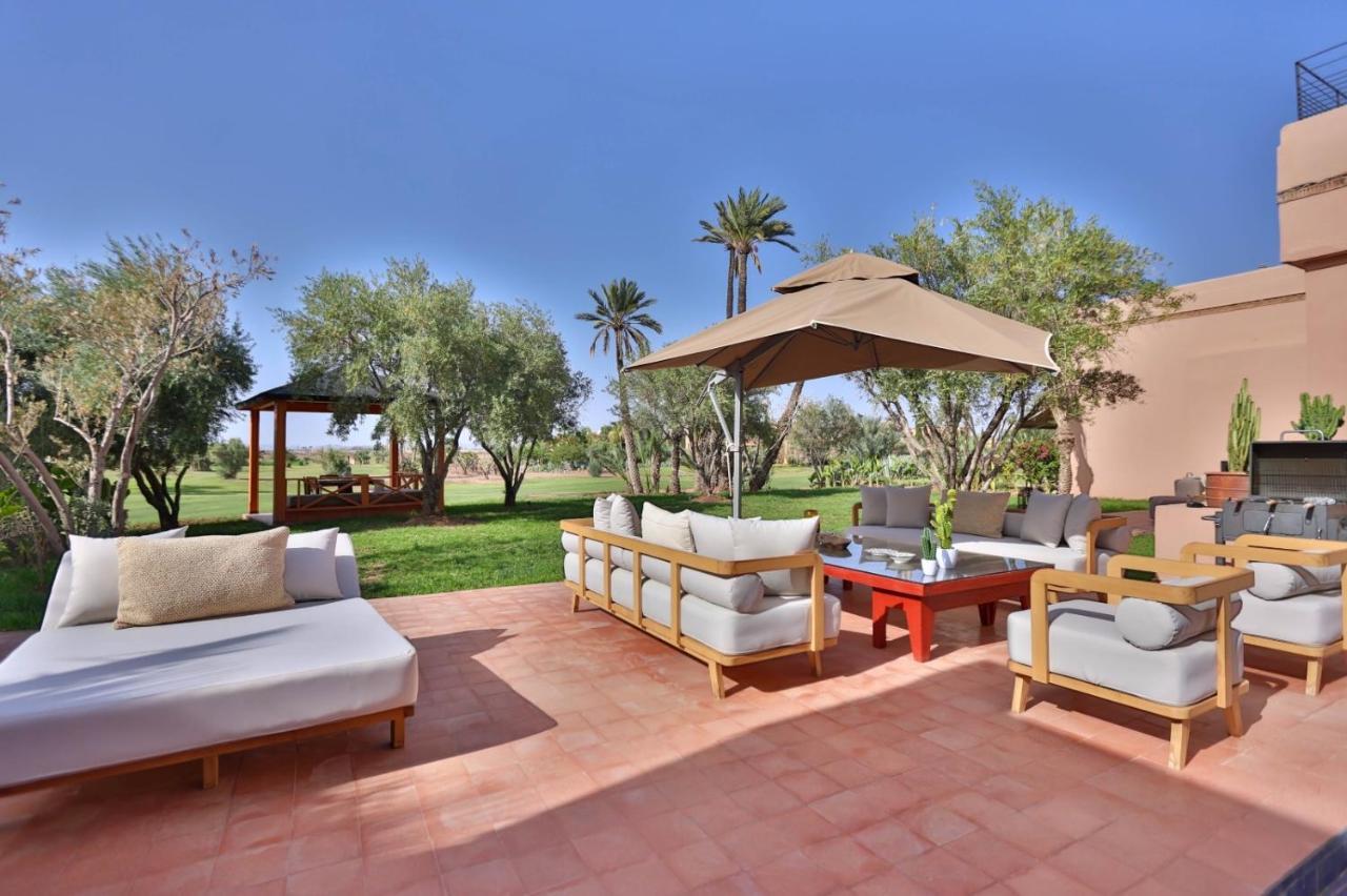 Villa May Sur Le Golf De La Palmeraie With Cooker And Butler Included Marrakesh Exterior photo