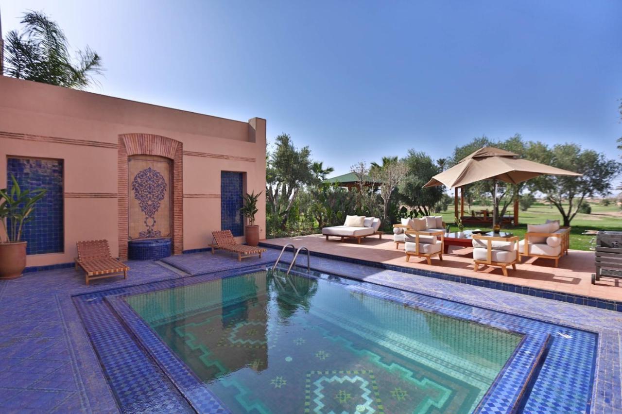 Villa May Sur Le Golf De La Palmeraie With Cooker And Butler Included Marrakesh Exterior photo