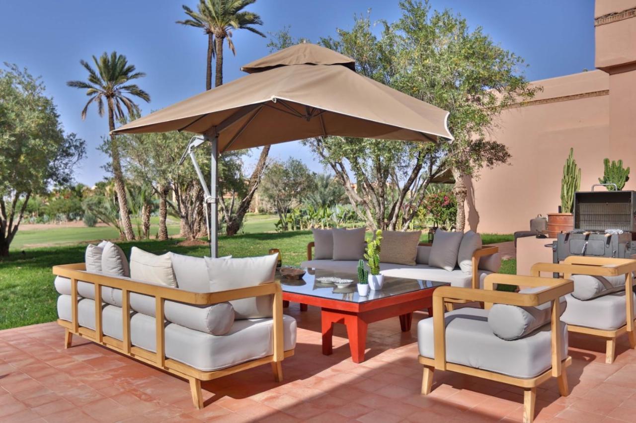 Villa May Sur Le Golf De La Palmeraie With Cooker And Butler Included Marrakesh Exterior photo