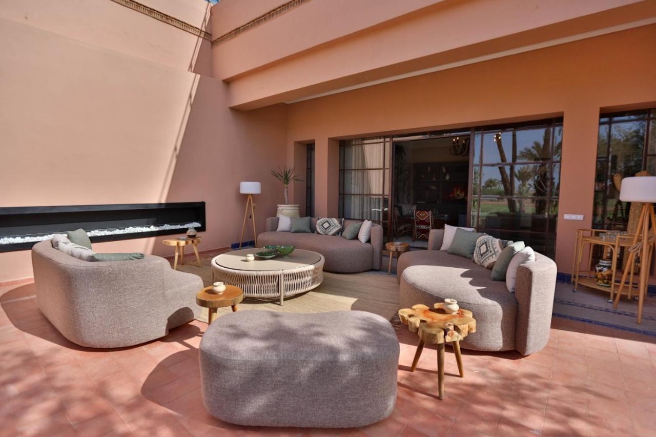 Villa May Sur Le Golf De La Palmeraie With Cooker And Butler Included Marrakesh Exterior photo