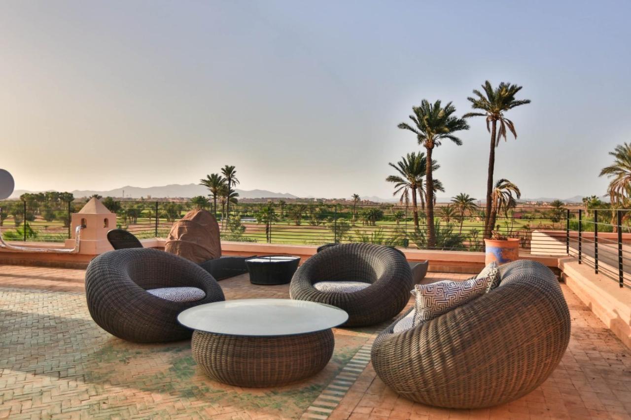 Villa May Sur Le Golf De La Palmeraie With Cooker And Butler Included Marrakesh Exterior photo