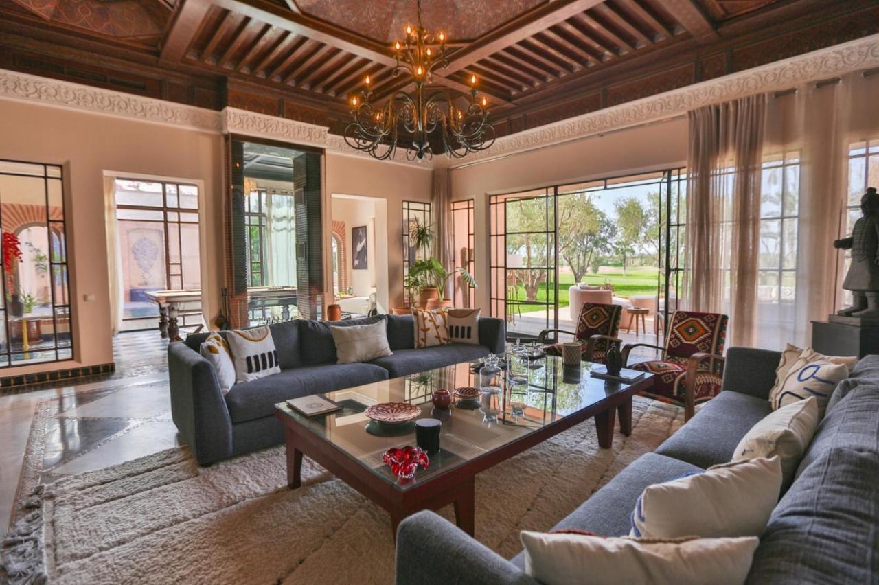 Villa May Sur Le Golf De La Palmeraie With Cooker And Butler Included Marrakesh Exterior photo